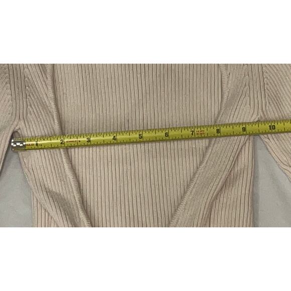 Zara Open Back Top - KNIT TOP SWEATER - Size - M - Cream - Picture 10 of 12